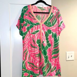 Lilly Pulitzer T-shirt dress/beach cover up